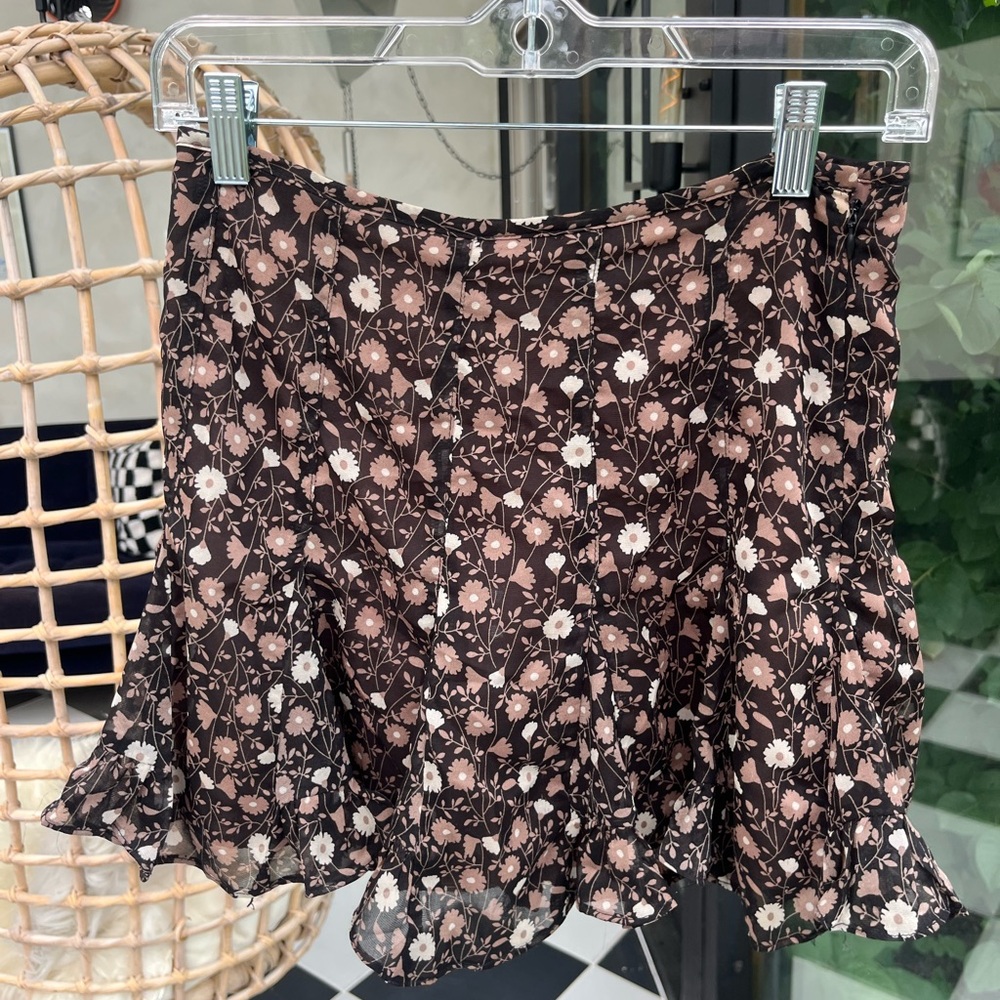 Floral Skort